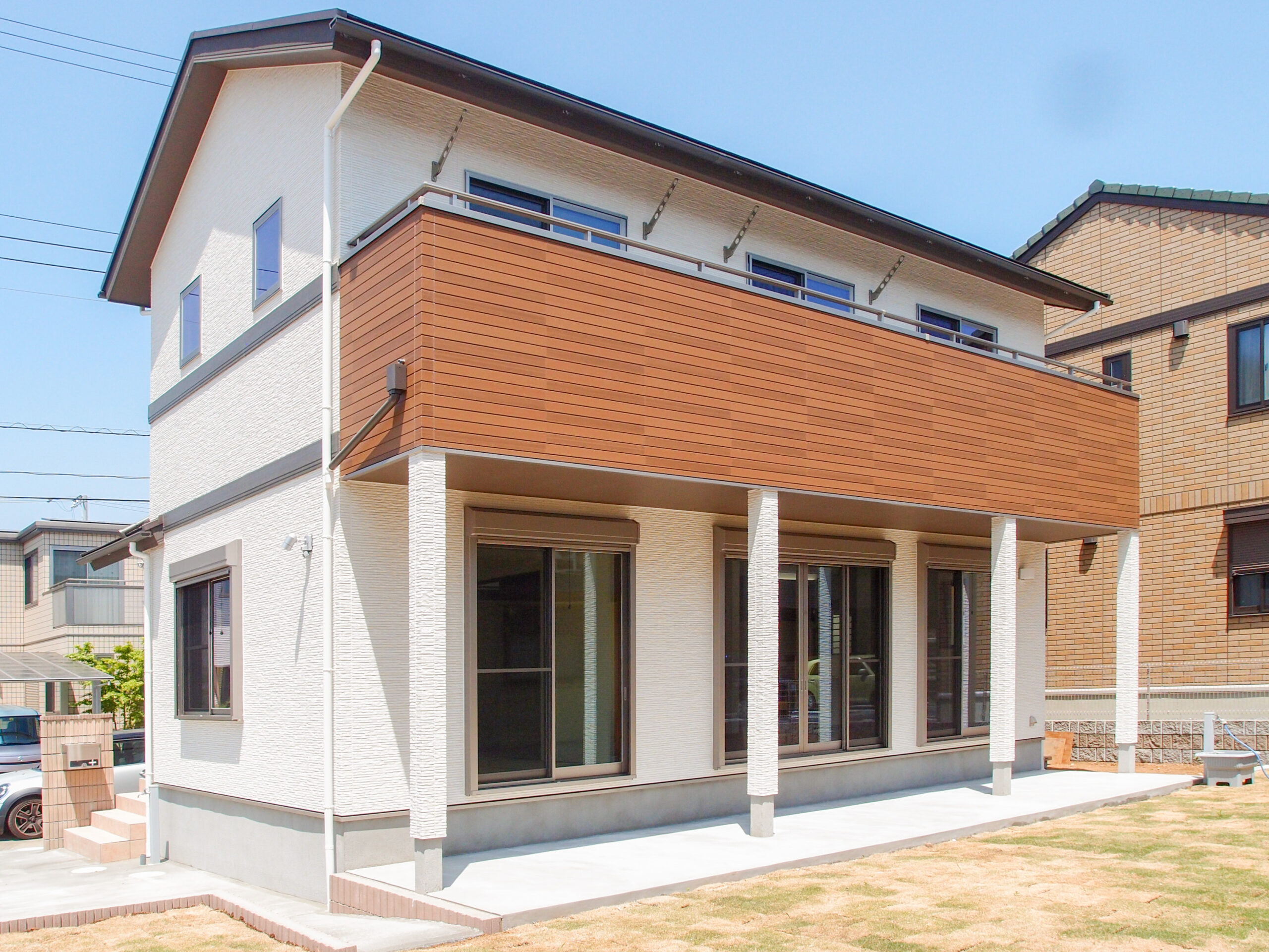 茨城県つくば市新築注文住宅｜日当たりのよい4LDKのシンプルな家